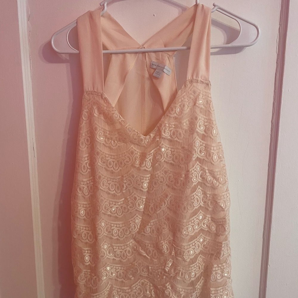 New York and company dressy Lacy tank